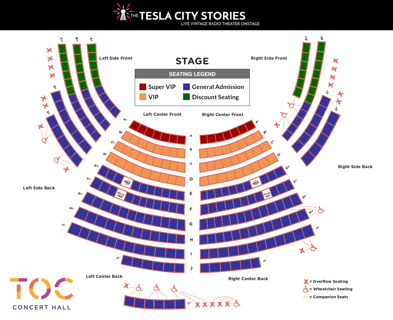 The Signal Seating Chart